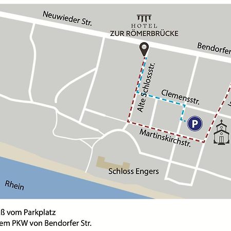 Hotel Zur Roemerbruecke Neuwied Exterior photo